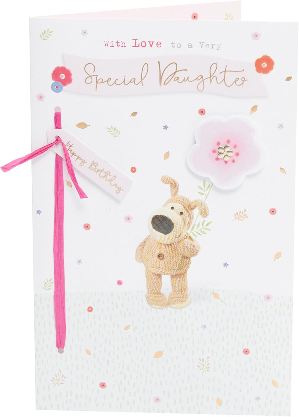 Boofle Birthday Card for Daughter - Cute Design