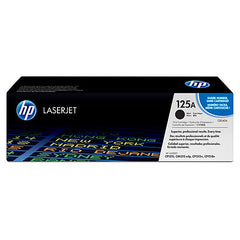 HP 125A Black Standard Capacity Toner 2.2K pages for HP Color LaserJet CM1312/CP1215/CP1514/CP1515/CP1518 - CB540A