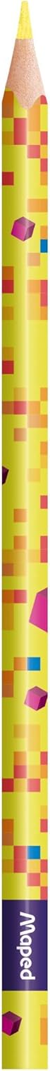 PIXEL PARTY COLOURED PENCILS X12