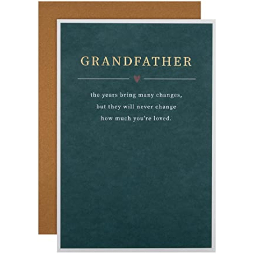 Hallmark Father's Day Card for Grandfather - Traditional Text Design