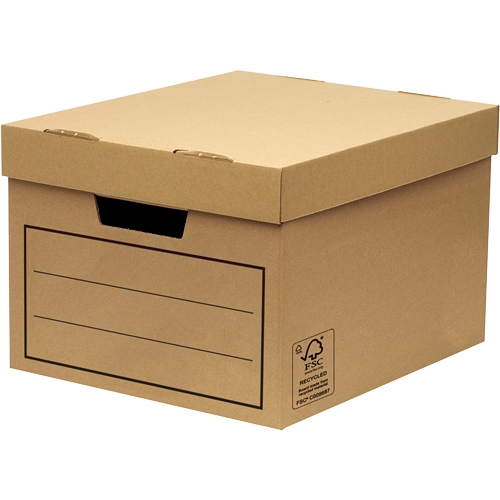 Fellowes General Storage and Archive Box Board Brown (Pack 10) 15403