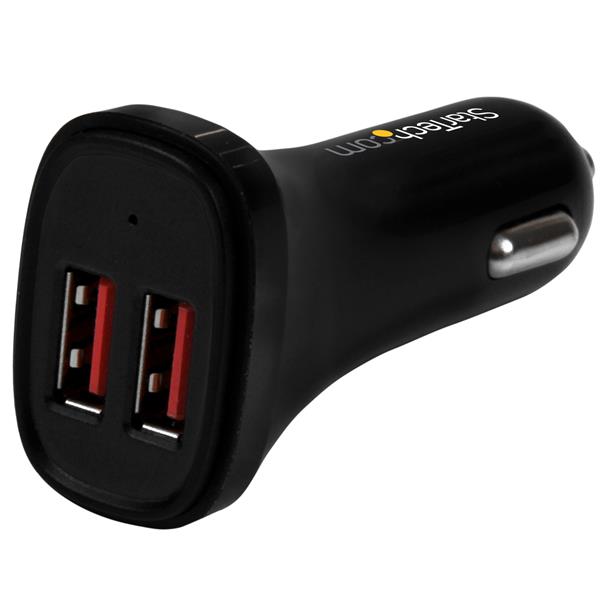 StarTech.com Dual Port USB Car Charger