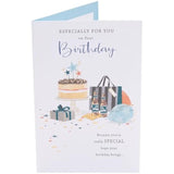 Gifts & Cake Design Birthday Card