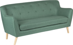 Teknik Office Skandi 3 Seater Sofa Ocean Green - 7982 DD