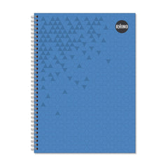 Rhino A4 Twinwire Hardback Notebook 160 Page Feint Ruled 8mm (Pack 5) - RTWA4B-2 DD