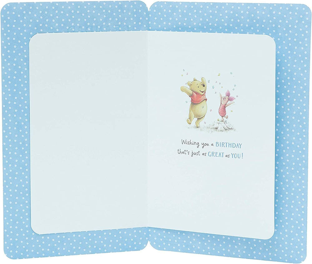 Disney Winnie the Pooh Granddad Birthday Card