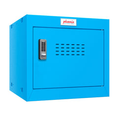 Phoenix CL Series Size 1 Cube Locker in Blue with Electronic Lock CL0344BBE DD