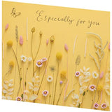UK Greetings Birthday Card For Her/Female/Friend With Envelope - Warm Flower Design