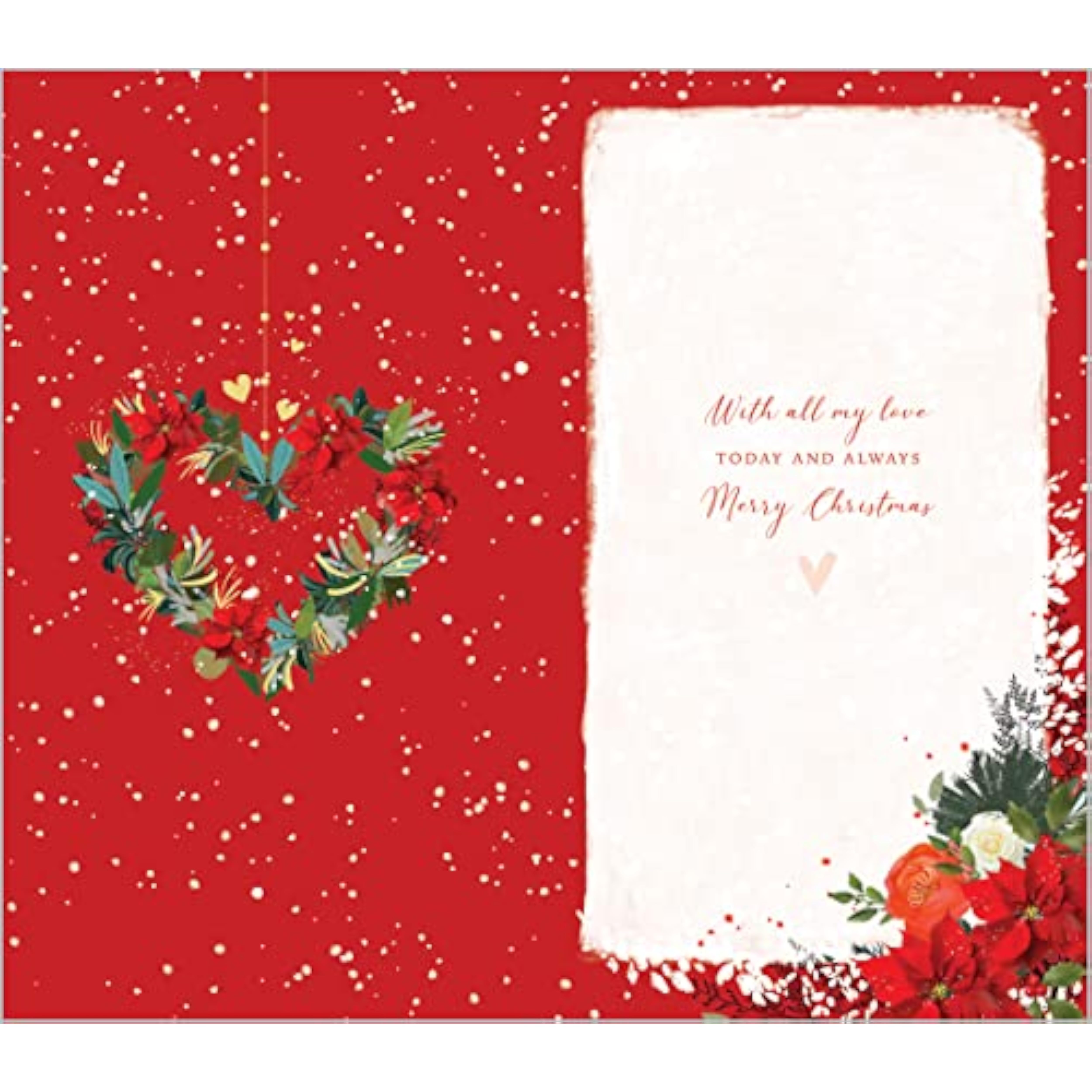 Embrace Wife Box Card Christmas Card