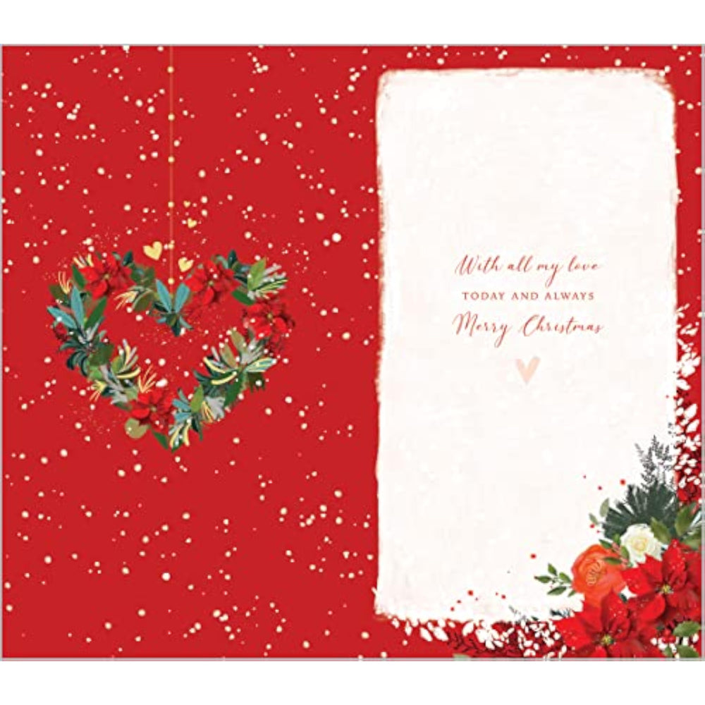 Embrace Wife Box Card Christmas Card