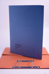 Guildhall Spring Pocket Transfer File Manilla Foolscap 420gsm Blue (Pack 25) - 211/6000Z