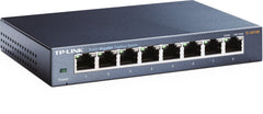 TP Link 8 Port Gigabit Desktop Switch Steel Case