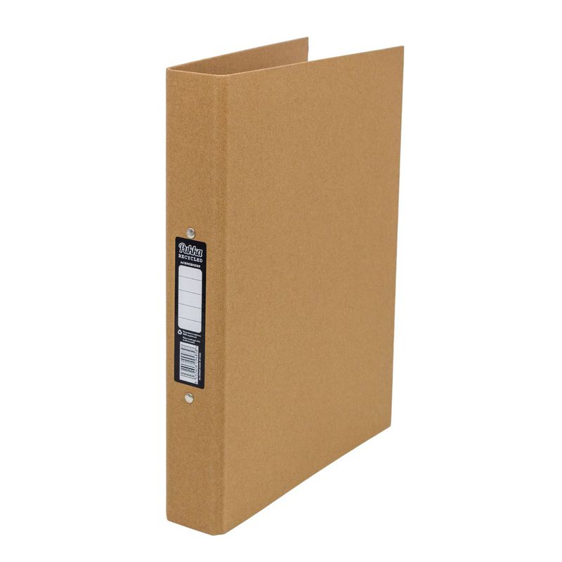 Pukka Pad Recycled Kraft A4 2 Ring Ringbinder (Pack 10) RF-9485