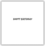 Funny birthday greeting card from Emotional Rescue featuring a humorous virtual safari theme with colorful safari animals.