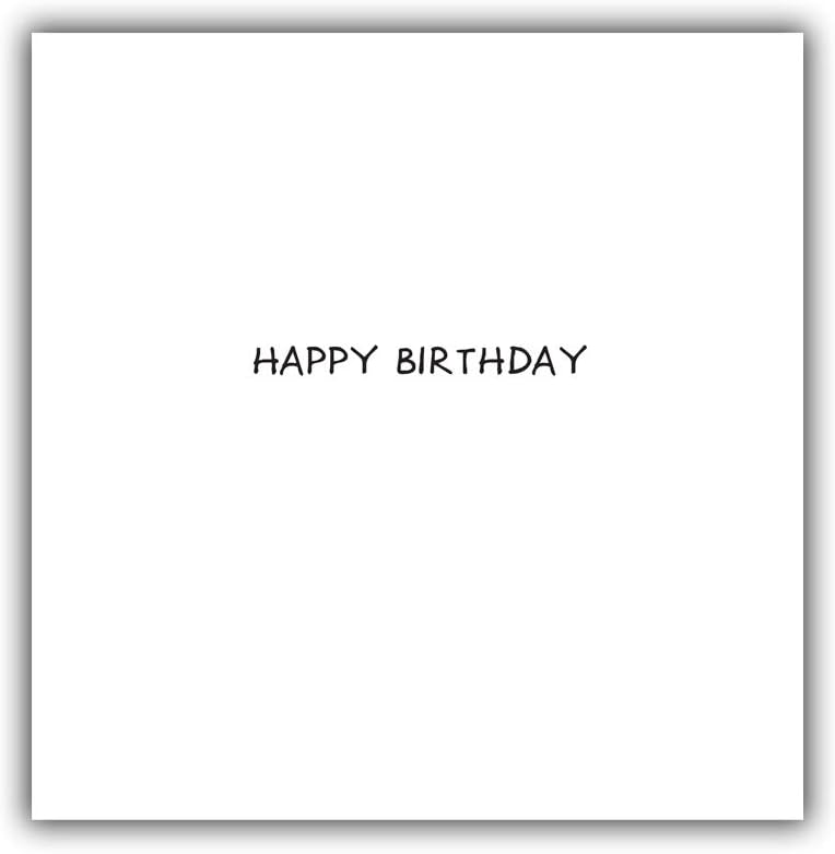 Humorous birthday greeting card for men by Emotional Rescue featuring funny innuendo and rude humor for his special day.