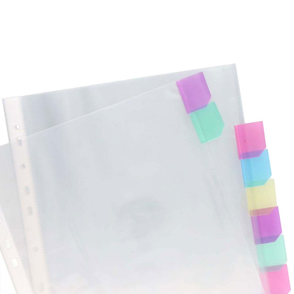 A4 Subject Divider Punched Pockets - 10 Part