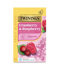 Twinings Raspberry & Cranberry Tea Bags (Pack 20) - 0403143