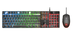 Trust GXT 838 Azor USB QWERTY UK English Keyboard and 3000 DPI Mouse