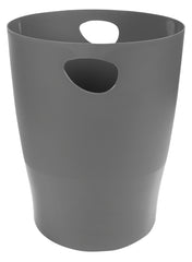 Exacompta ECOBIN 15 Litre Waste Bin 263 x 263 x 335mm Dark Grey - 45307D
