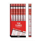 Calendar R&B Full Year Wallplanner