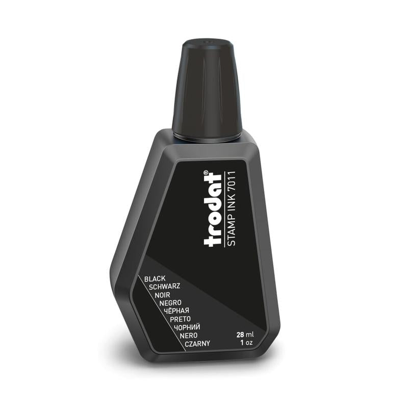 Trodat Stamp Pad Ink Black 28ml - 55886