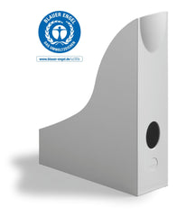 Durable ECO Magazine File Holders 80% Recycled Plastic Brochure & Catalogue Holder Grey - 775710