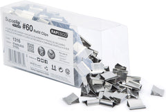 Rapesco Supaclip 60 Bulk Pack Stainless Steel Refill Clips (250pcs)