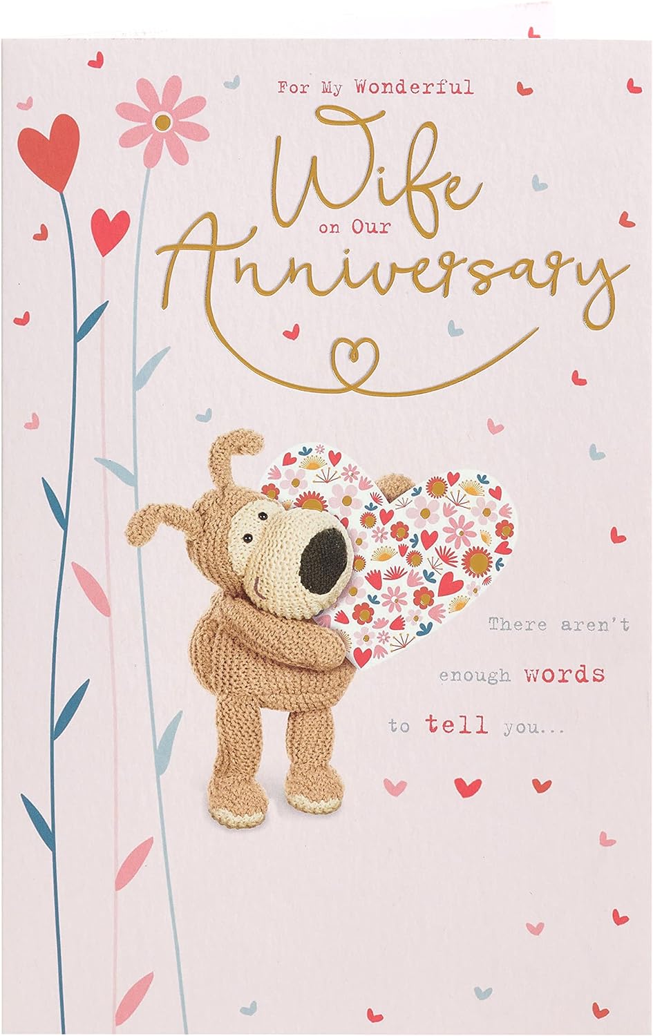 Boofle Wife Anniversary Card