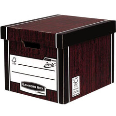 Fellowes Premium Tall Archive Box Woodgrain (Pack 5) 7260520