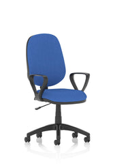 Eclipse Plus I Blue Chair With Loop Arms KC0015 DD