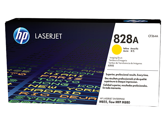 HP 828A Yellow Standard Capacity Drum 30K pages for HP Color LaserJet Enterprise M855/M880 - CF364A