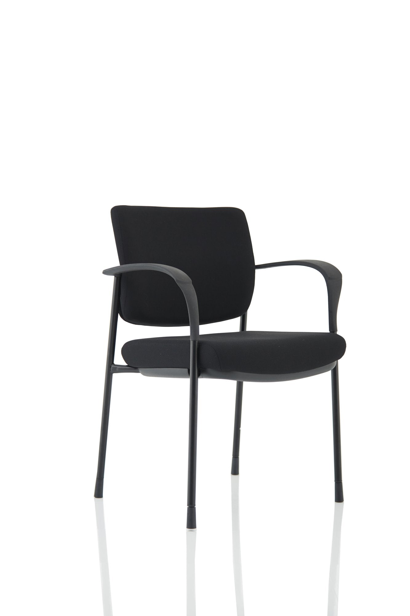 Brunswick Deluxe Black Fabric Back Black Frame BR000223 DD