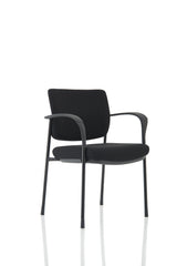 Brunswick Deluxe Black Fabric Back Black Frame BR000223 DD
