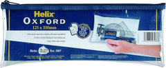 OXFORD 13IN X 5IN CLEAR P.CASE