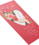 UK Greetings Valentine's Day Card for Wife - Wonderful Design