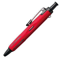 Tombow Airpress Retractable Ballpoint Pen 0.7mm Tip Red Barrel Black Ink - BC-AP32