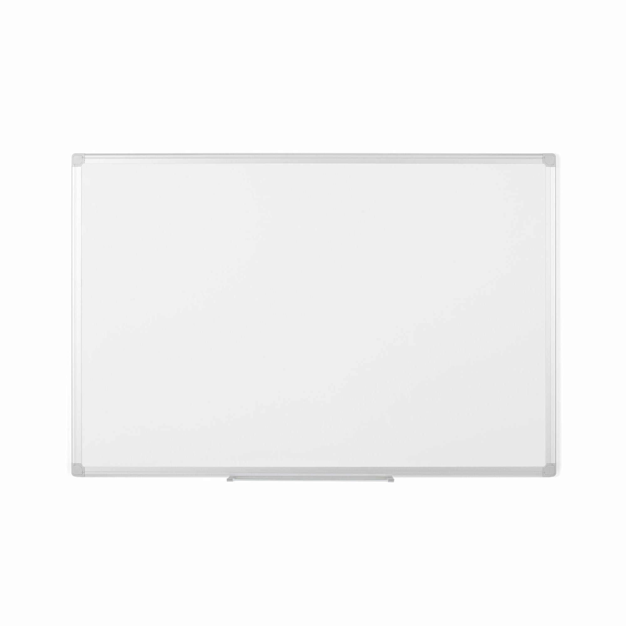 Bi-Office Earth-It Non Magnetic Melamine Whiteboard Aluminium Frame 2400x1200mm - MA2100790 DD