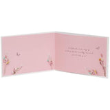 UK Greetings Birthday Card For Her/Female/Friend With Envelope - Dried Flower Design