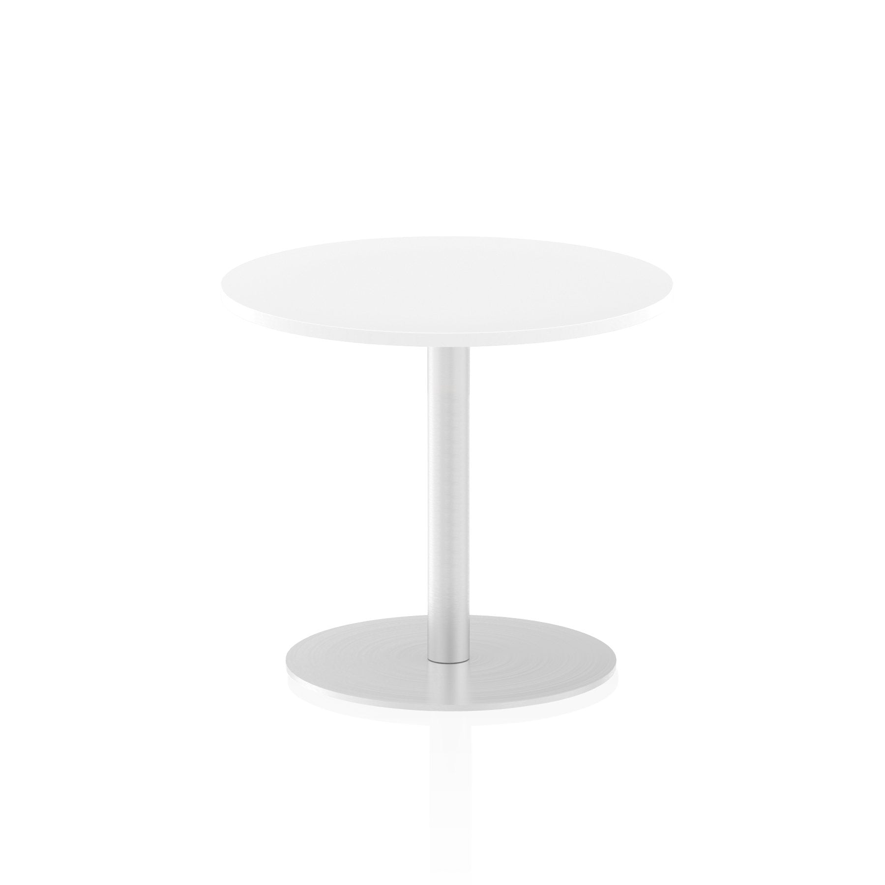 Dynamic Italia 600mm Poseur Round Table White Top 725mm High Leg ITL0108 DD