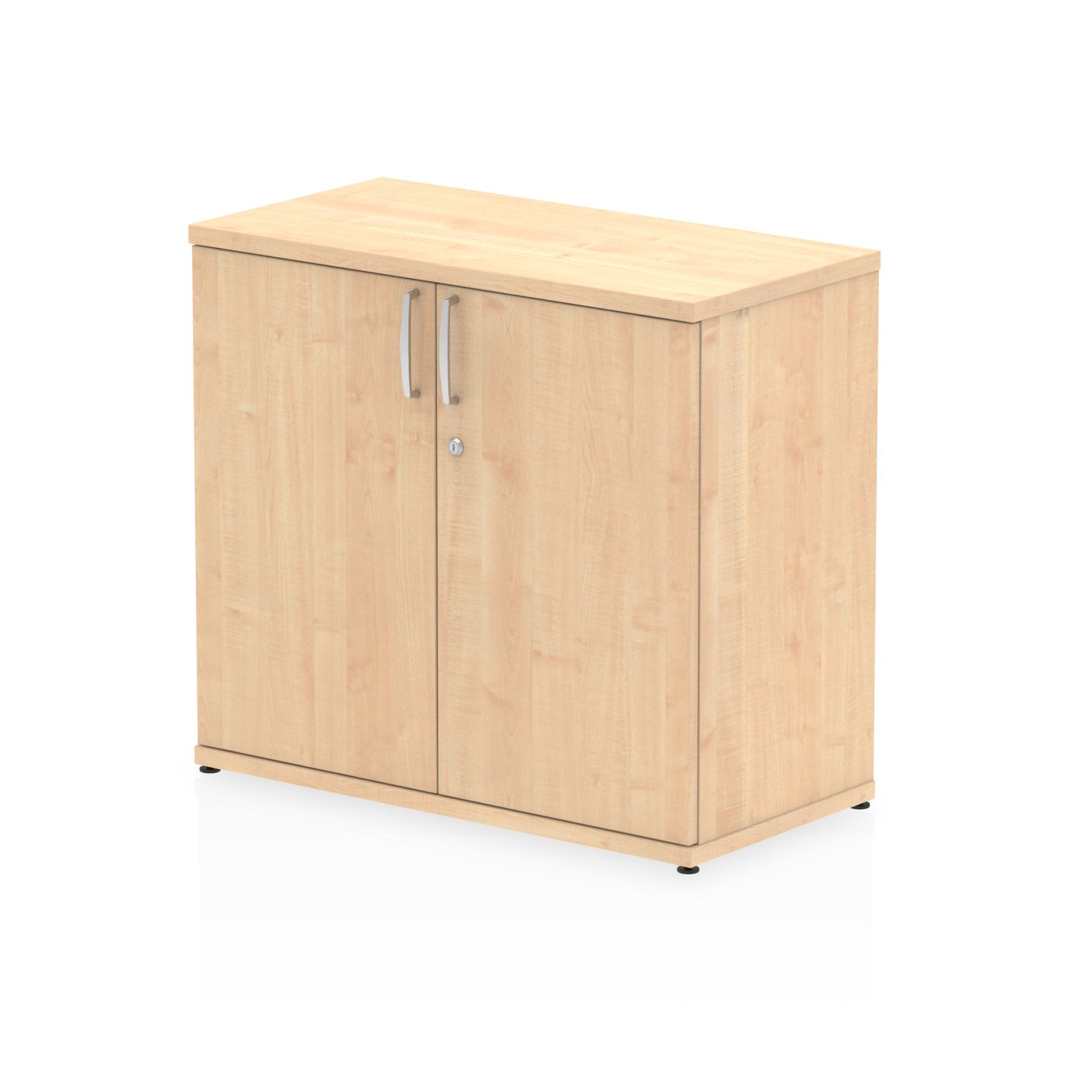 Dynamic Impulse 600mm Deep Desk High Cupboard Maple I000242 DD