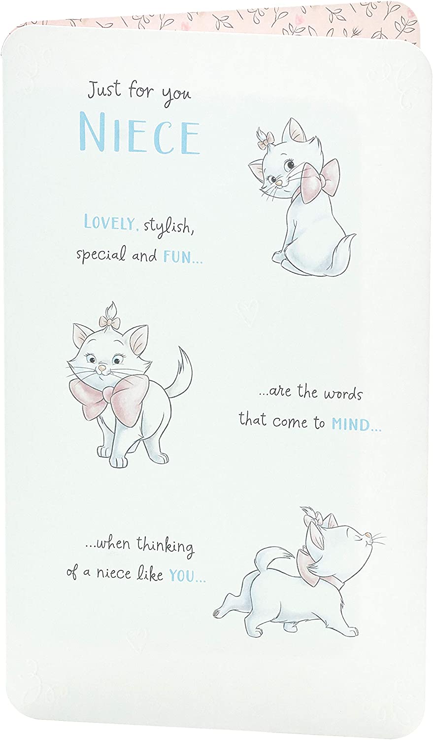 Disney Aristocats Marie Niece Birthday Card