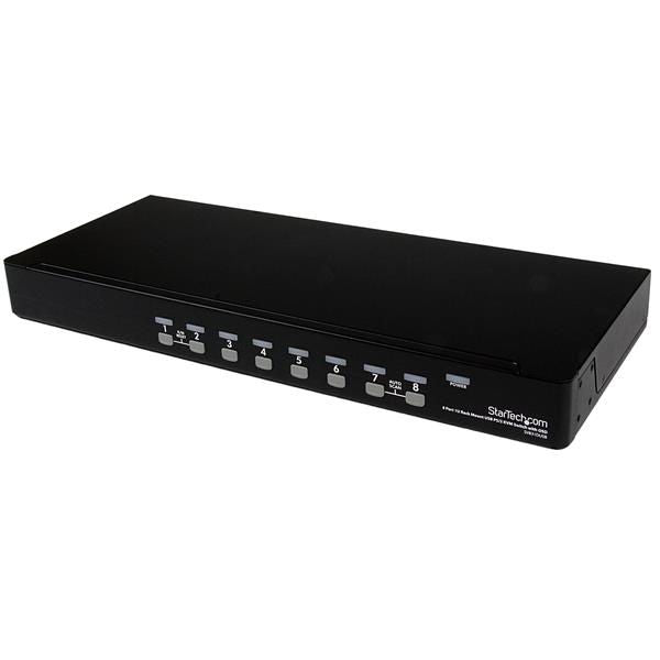 StarTech.com 8 Port USB PS2 KVM Switch OSD