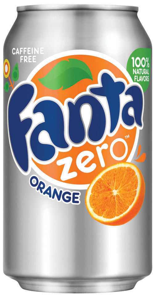 Fanta Zero Drink Can 330ml (Pack 24) - 0402039