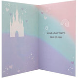 Disney Princesses Design with Sticker Sheet Birthday Card