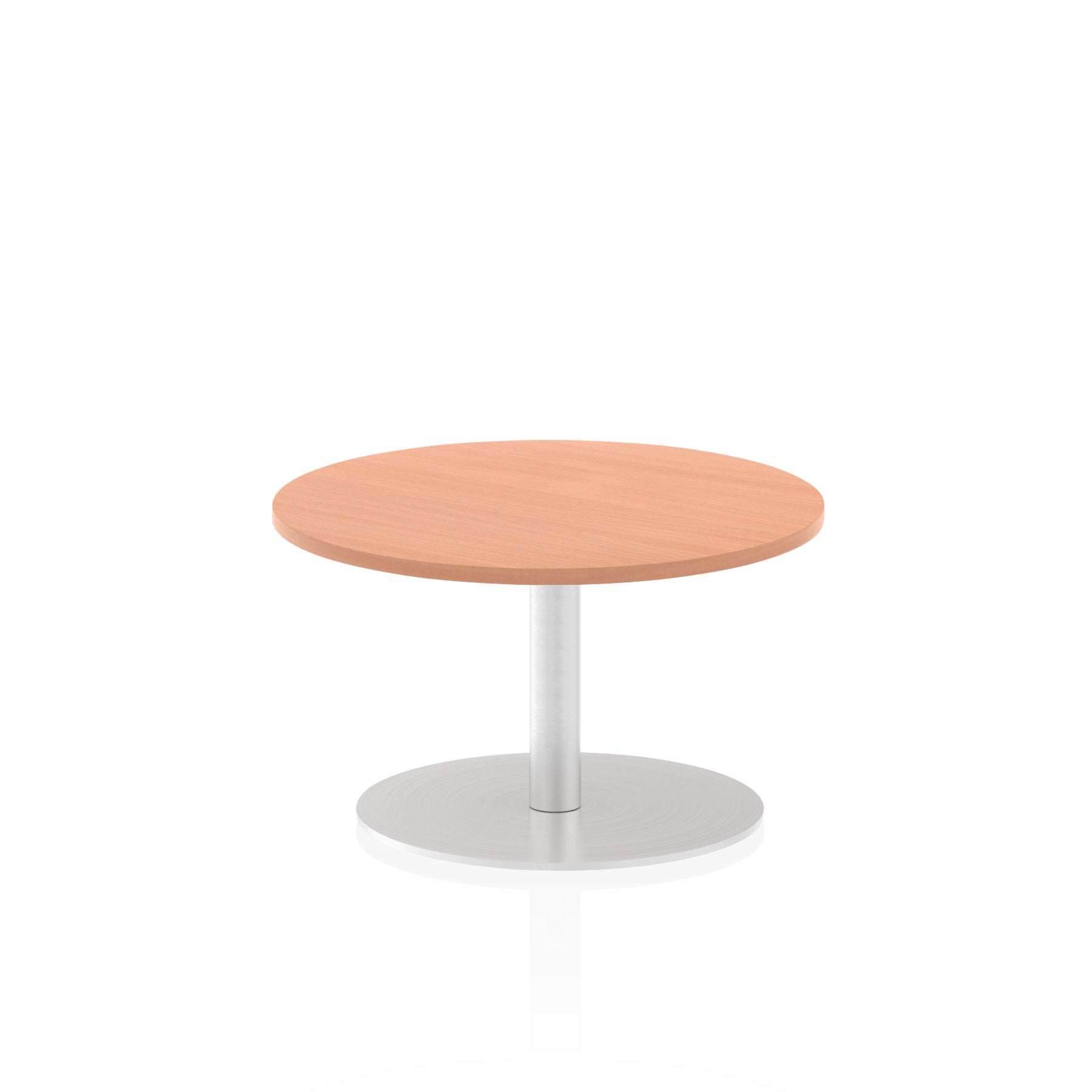 Dynamic Italia 600mm Poseur Round Table Beech Top 475mm High Leg ITL0100 DD