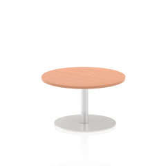 Dynamic Italia 600mm Poseur Round Table Beech Top 475mm High Leg ITL0100 DD