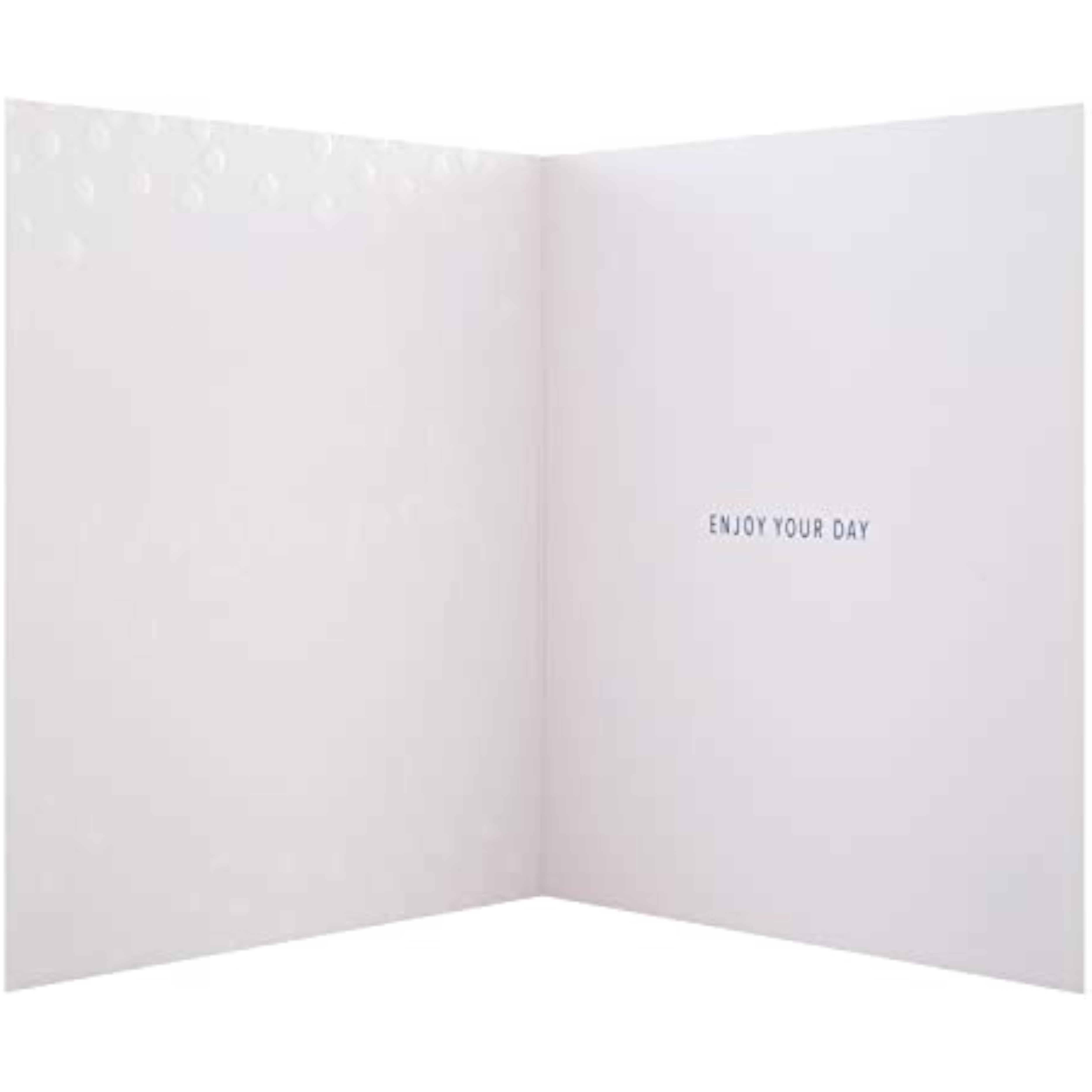 Hallmark Birthday Card - Contemporary Textured Foil Design
