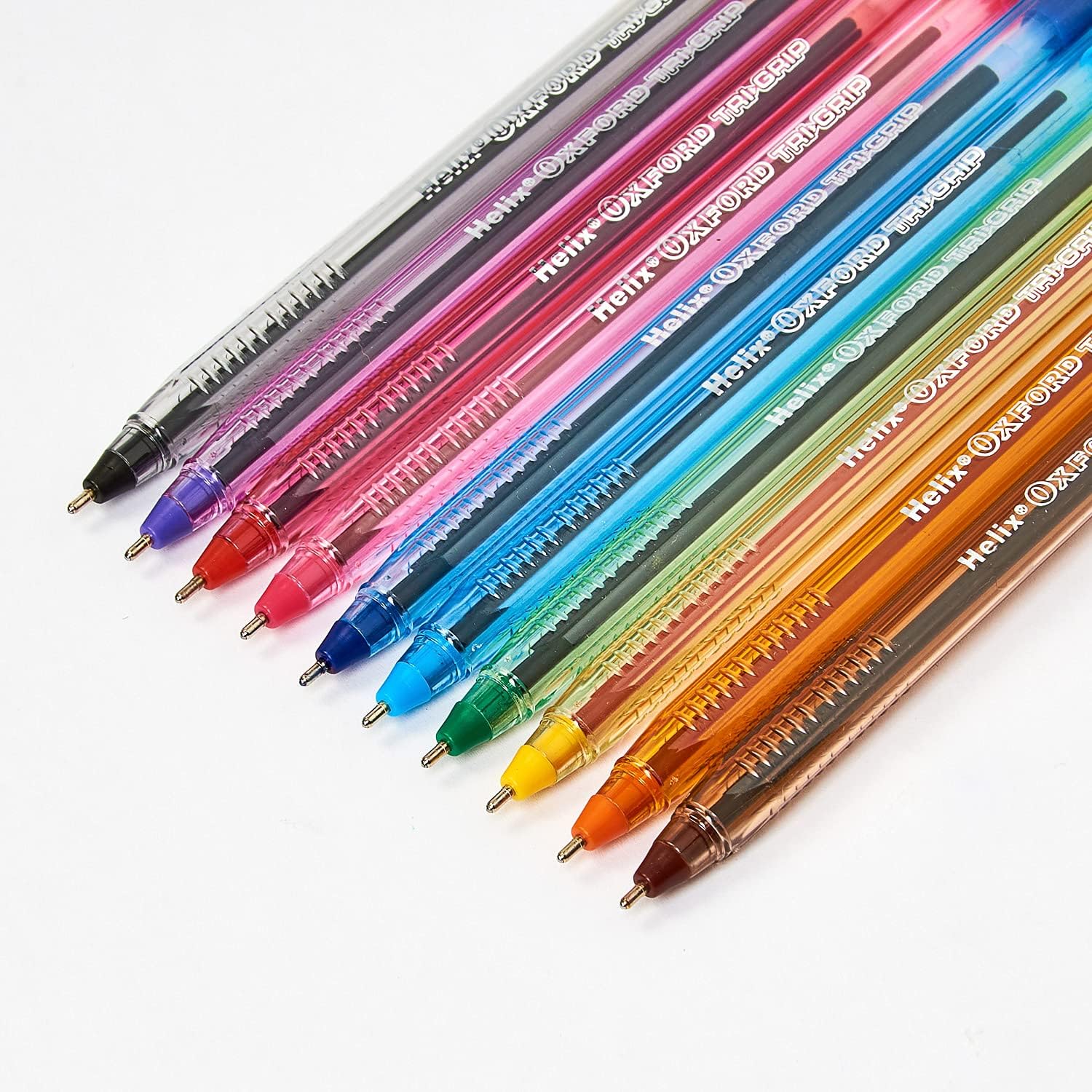 WRITING TRIGRIP PENS X10 ASSORTED