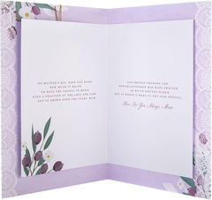 Classic Floral Design Mother’s Day Card – Elegant & Timeless Greeting