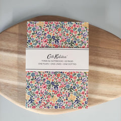 The Great British Card Company Cath Kidston 3 Pack Notebooks - Mixed Floral Print